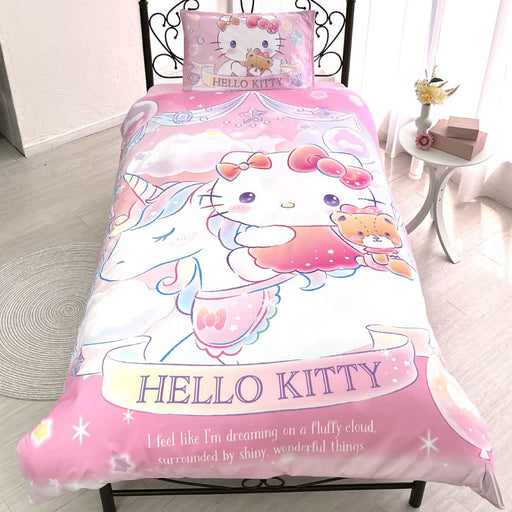 Sanrio Hello Kitty 3-Piece Duvet Cover Set Single Japanese & Western Style- Japan Figure Store - #1 Bring To You The Best Japanese Goods