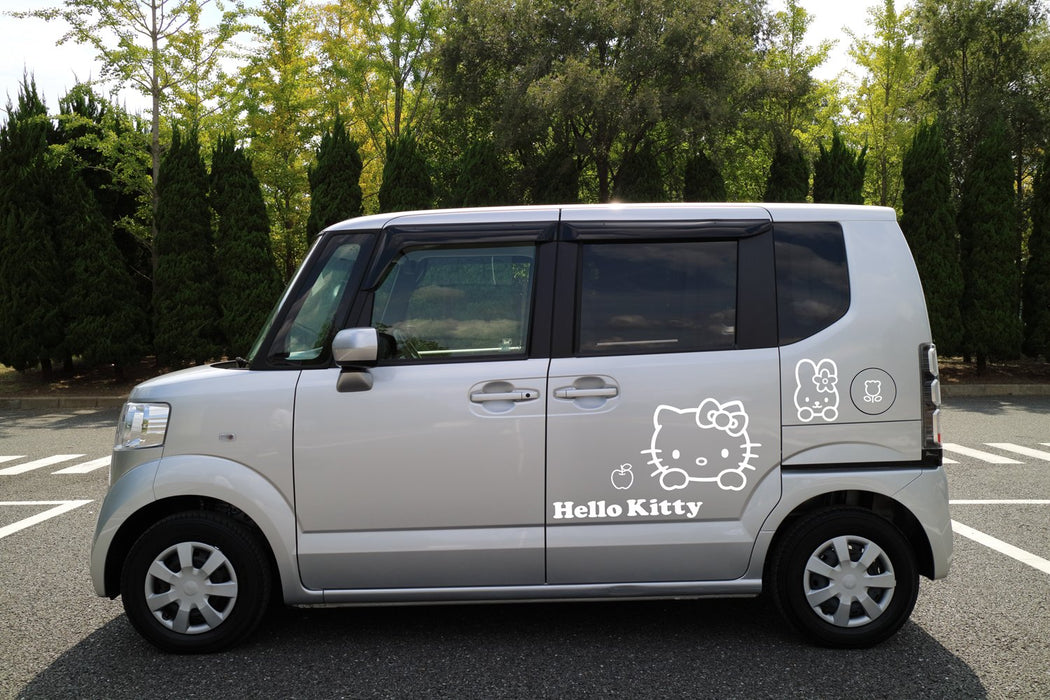 Sanrio Hello Kitty Extra Large White Decoration Sticker- Japan Figure Store - #1 Bring To You The Best Japanese Goods