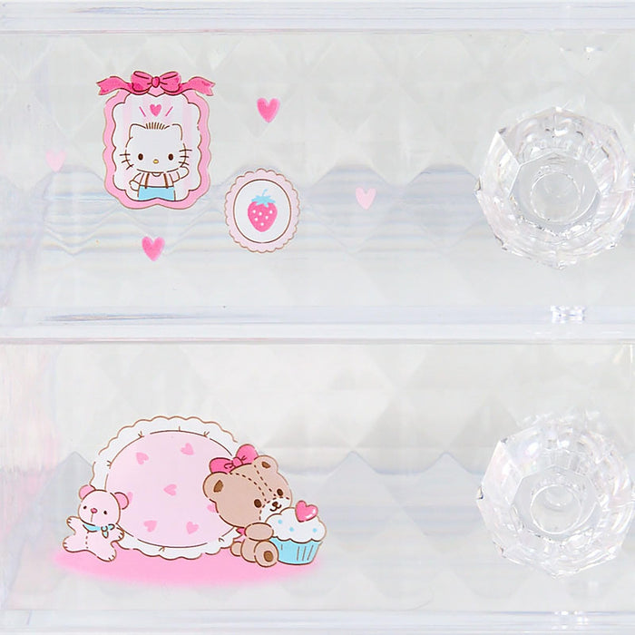 Meuble à tiroirs Sanrio Hello Kitty 115975 - Solution de rangement élégante