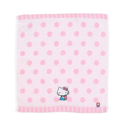 Sanrio Hello Kitty Imabari Hand Towel Dots Pattern 422649- Japan Figure Store - #1 Bring To You The Best Japanese Goods