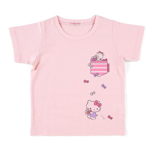 Sanrio Hello Kitty Kids Pink T-Shirt 90Cm- Japan Figure Store - #1 Bring To You The Best Japanese Goods