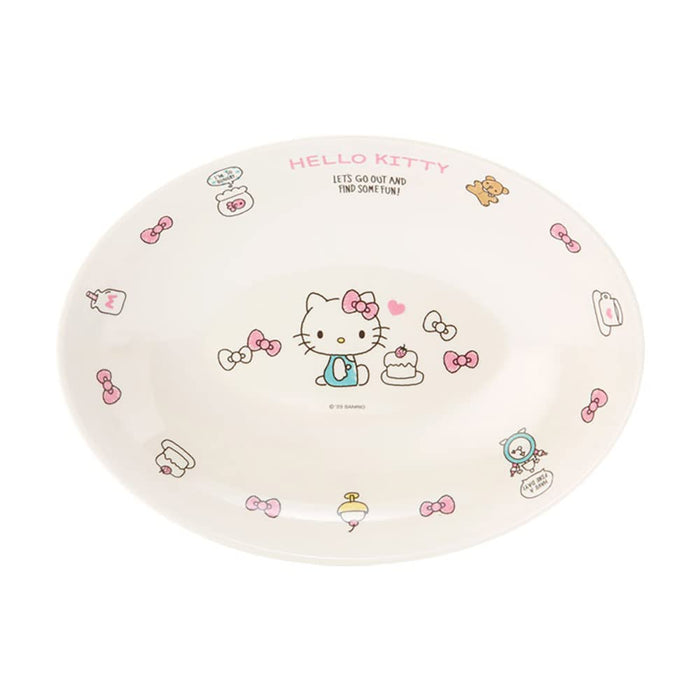 Sanrio Hello Kitty Melamine Curry and Pasta Plate 8-inch 836508- Japan Figure Store - #1 Bring To You The Best Japanese Goods