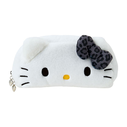 Étui à crayons Sanrio Hello Kitty Monotone Animal - Matériau en PU polyester