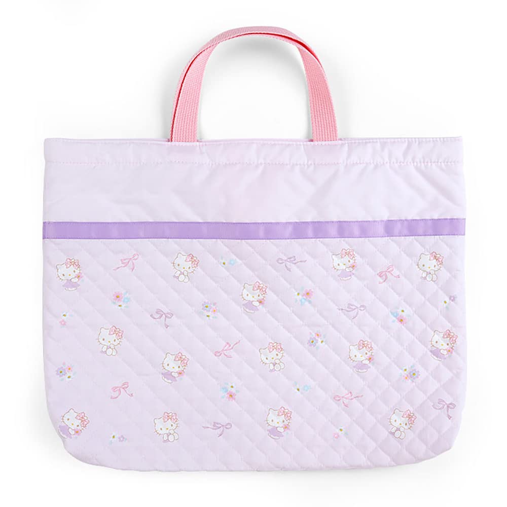 Sanrio Hello Kitty Quilted Lesson Bag 42x4x30 Cm Cotton/Polyester- Japan Figure Store - #1 Bring To You The Best Japanese Goods