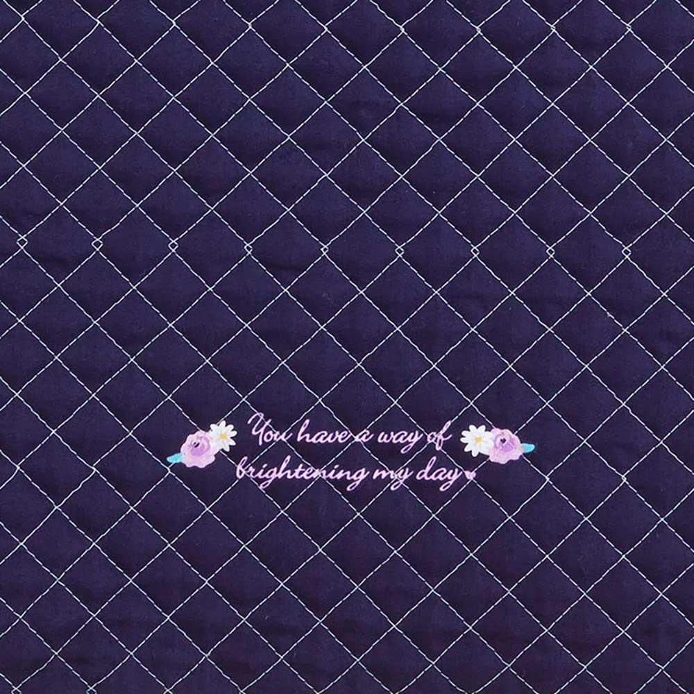 Sanrio Hello Kitty Navy Quilted Lesson Bag Durable and Stylish 765368- Japan Figure Store - #1 Bring To You The Best Japanese Goods