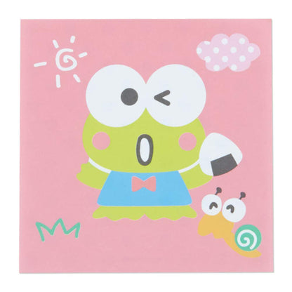 Sanrio Kerokerokeroppi Face Square Memo 410501 - Cute Desk Accessory- Japan Figure Store - #1 Bring To You The Best Japanese Goods