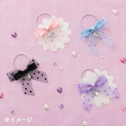 Sanrio Cinnamoroll Kids Organza Ribbon Ponytail Holder - 8 x 8 x 0.8 cm- Japan Figure Store - #1 Bring To You The Best Japanese Goods