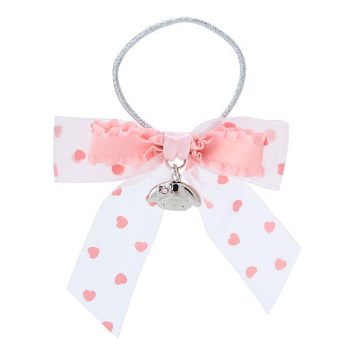 Sanrio My Melody Organza Ribbon Ponytail Holder for Kids 8x8cm- Japan Figure Store - #1 Bring To You The Best Japanese Goods