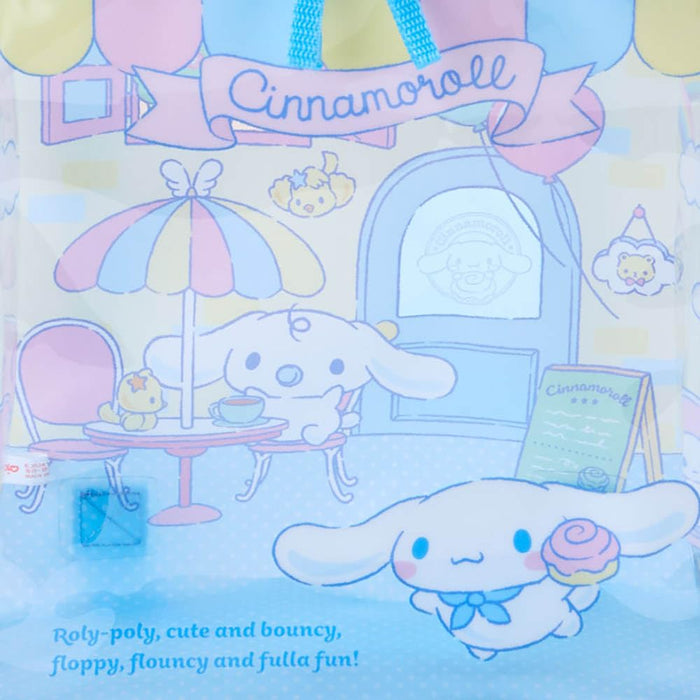 Sanrio Kids Clear Backpack Cinnamoroll 780898 - Lightweight & Durable- Japan Figure Store - #1 Bring To You The Best Japanese Goods