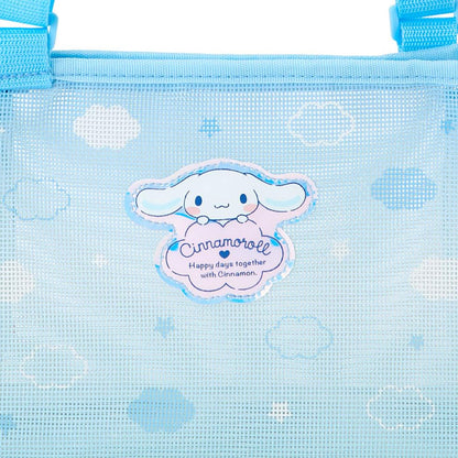 Sanrio Cinnamoroll Kids Mesh Shoulder Bag - Blue 781053- Japan Figure Store - #1 Bring To You The Best Japanese Goods