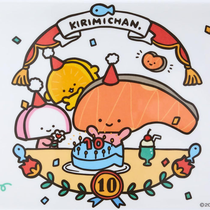 Sanrio Kirimi-Chan 10th Anniversary Melamine Tray 253511- Japan Figure Store - #1 Bring To You The Best Japanese Goods