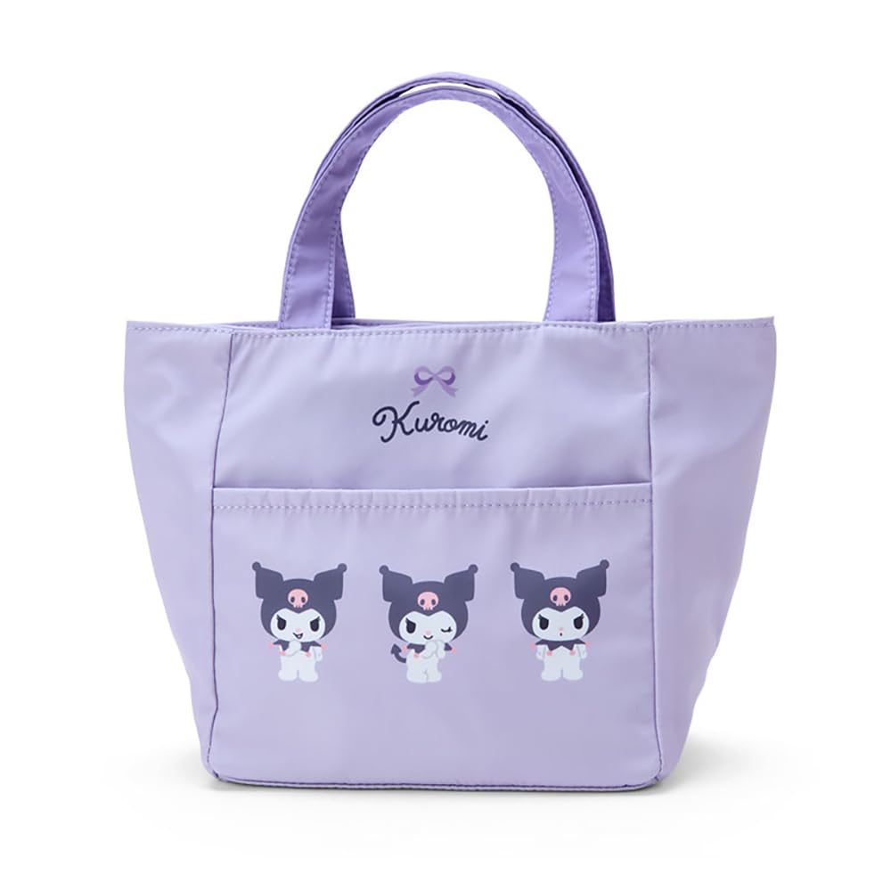 Sanrio Kuromi Lunch Bag 21x30x11.5cm - Cute and Functional Tote- Japan Figure Store - #1 Bring To You The Best Japanese Goods