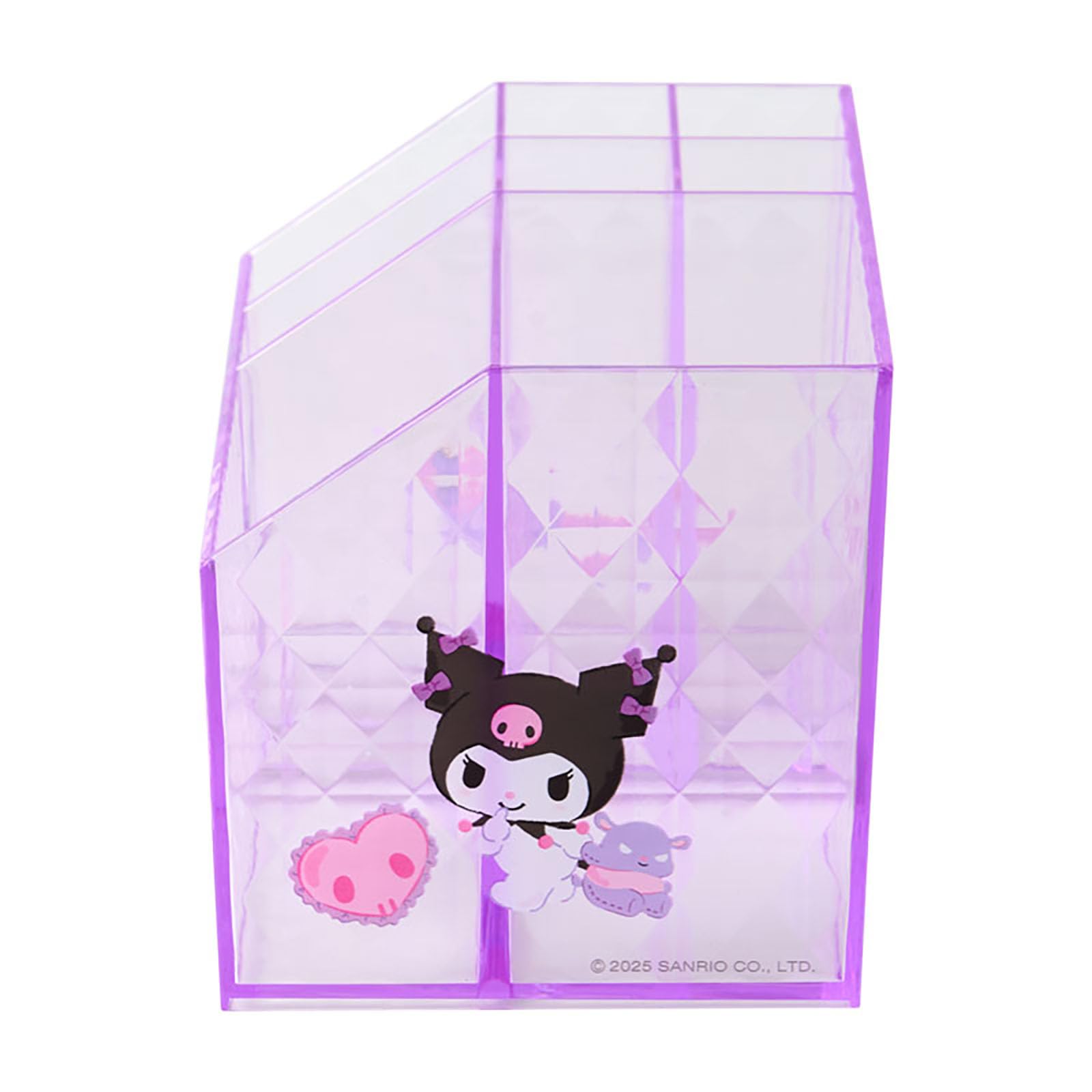 Sanrio Kuromi Cosmetic Organizer 115959 Portable Makeup Storage Box
