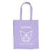 Sanrio Kuromi Cotton Tote Bag Handbag 40x36x10cm Character Pattern- Japan Figure Store - #1 Bring To You The Best Japanese Goods