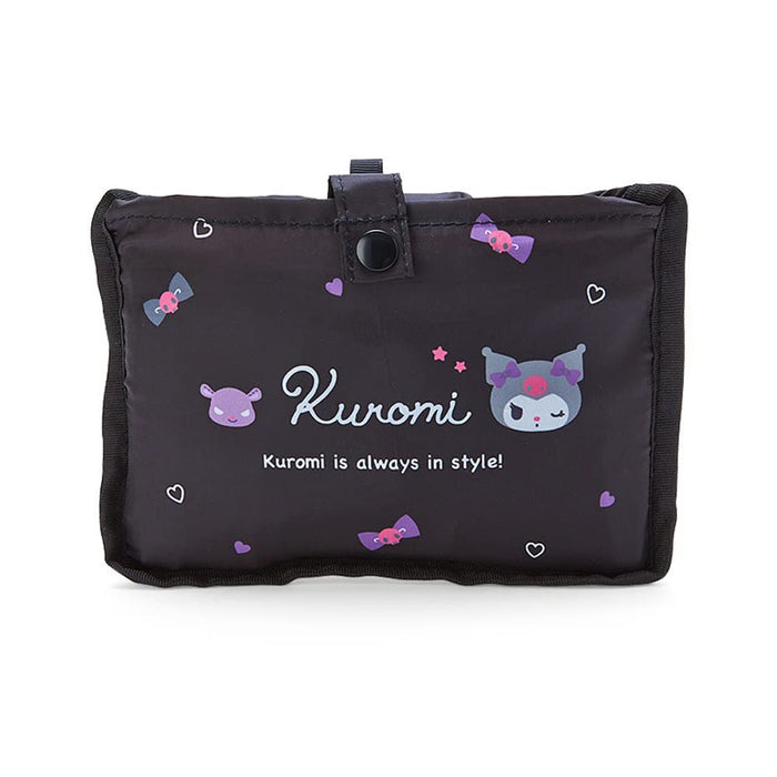 Sanrio Kuromi Eco Bag M 44x17.5x41cm Polyester Reusable Tote- Japan Figure Store - #1 Bring To You The Best Japanese Goods