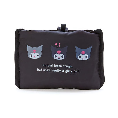 Sanrio Kuromi Eco Bag M 44x17.5x41cm Polyester Reusable Tote- Japan Figure Store - #1 Bring To You The Best Japanese Goods