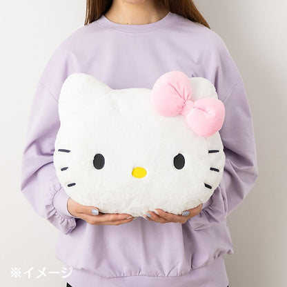 Sanrio Kuromi Face-Shaped Cushion S 272639 - Cute and Cozy Pillow- Japan Figure Store - #1 Bring To You The Best Japanese Goods
