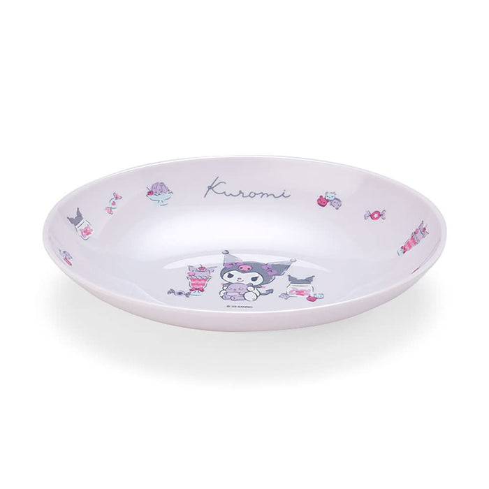 Sanrio Kuromi Melamine Curry and Pasta Plate - Durable and Dishwasher Safe- Japan Figure Store - #1 Bring To You The Best Japanese Goods