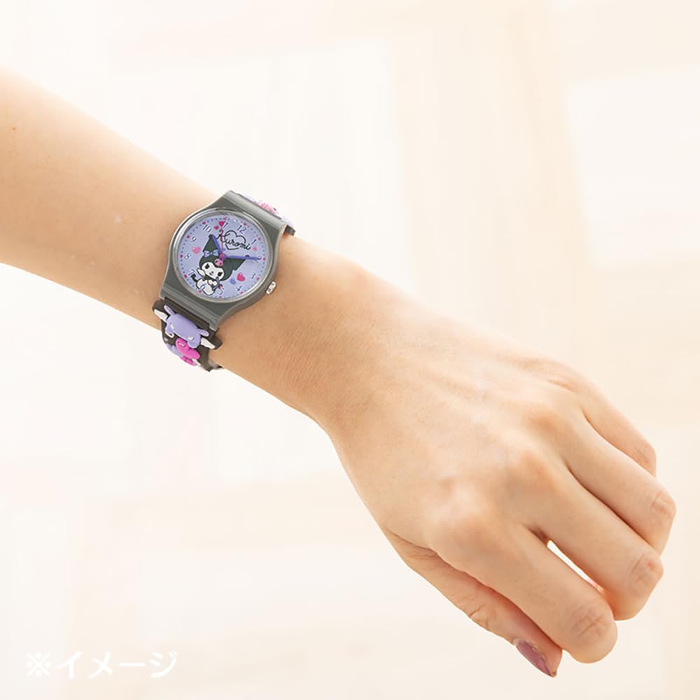 Sanrio Kuromi Rubber Watch 20.5x3.3x0.9 cm Character Design- Japan Figure Store - #1 Bring To You The Best Japanese Goods