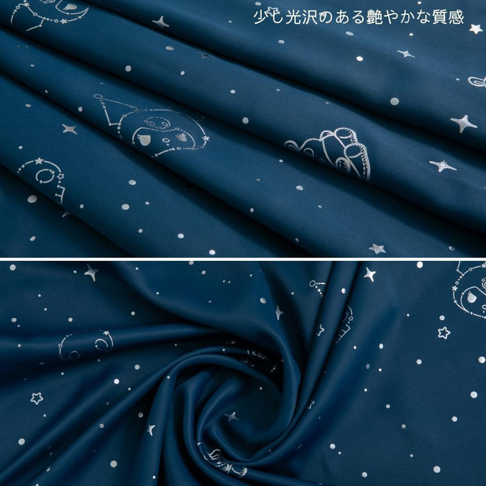 Sanrio Kuromi Blackout and Lace Curtain Set 100x135cm - Heat Insulated- Japan Figure Store - #1 Bring To You The Best Japanese Goods