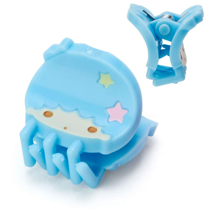 Sanrio Little Twin Stars Mini Hair Clip 2 x 2.5 x 2 cm ABS Resin- Japan Figure Store - #1 Bring To You The Best Japanese Goods
