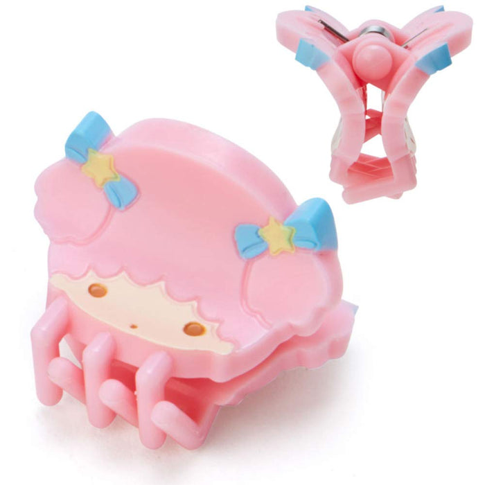 Sanrio Little Twin Stars Mini Hair Clip 2 x 2.5 x 2 cm ABS Resin- Japan Figure Store - #1 Bring To You The Best Japanese Goods