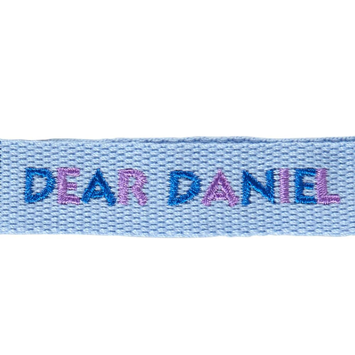 Sanrio Dear Daniel Keychain - Logo Embroidered Tag 13x4x0.7 cm 1st Edition- Japan Figure Store - #1 Bring To You The Best Japanese Goods