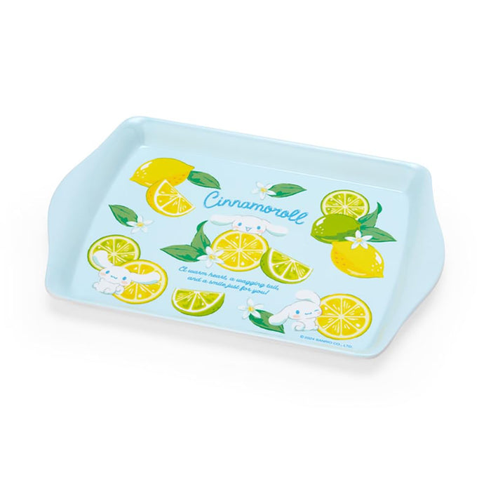 Sanrio Melamine Mini Tray 20.9x14 cm Colorful Fruit Cinnamoroll Design- Japan Figure Store - #1 Bring To You The Best Japanese Goods