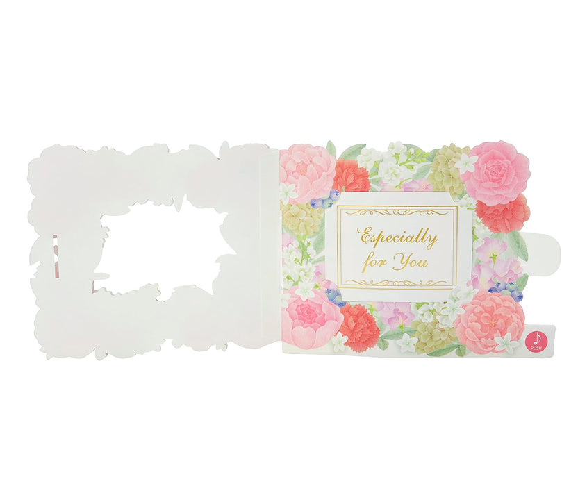 Sanrio Melody Message Card: Flower Frame Music Box with Overseas Shipping- Japan Figure Store - #1 Bring To You The Best Japanese Goods