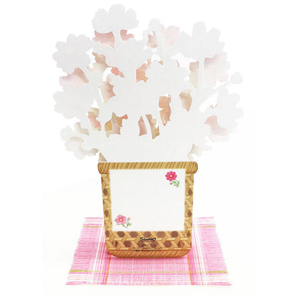 Sanrio Message Card Autumn Cosmos Woven Basket Greeting Card Overseas Shipping- Japan Figure Store - #1 Bring To You The Best Japanese Goods