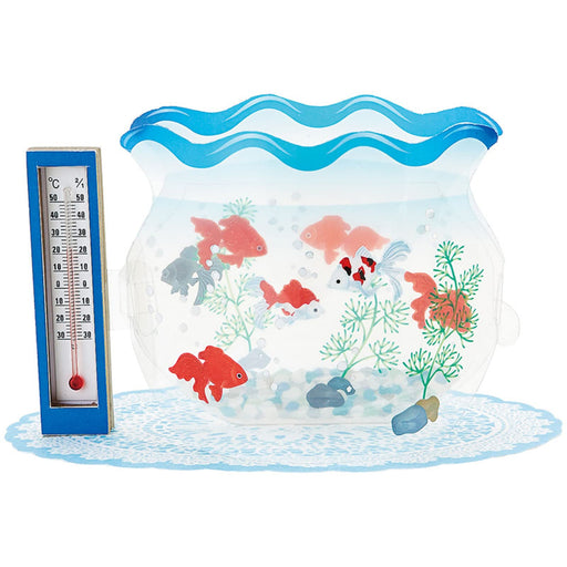 Sanrio Summer Goldfish Bowl Greeting Card with Thermometer | Overseas Shipping- Japan Figure Store - #1 Bring To You The Best Japanese Goods