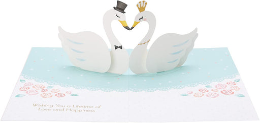 Sanrio Wedding Gift Message Card with Two Swans (Wd72-1) L472 808903- Japan Figure Store - #1 Bring To You The Best Japanese Goods