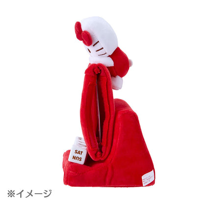 Sanrio Mini Plush Perpetual Calendar Kuromi Desktop Organizer 454621- Japan Figure Store - #1 Bring To You The Best Japanese Goods