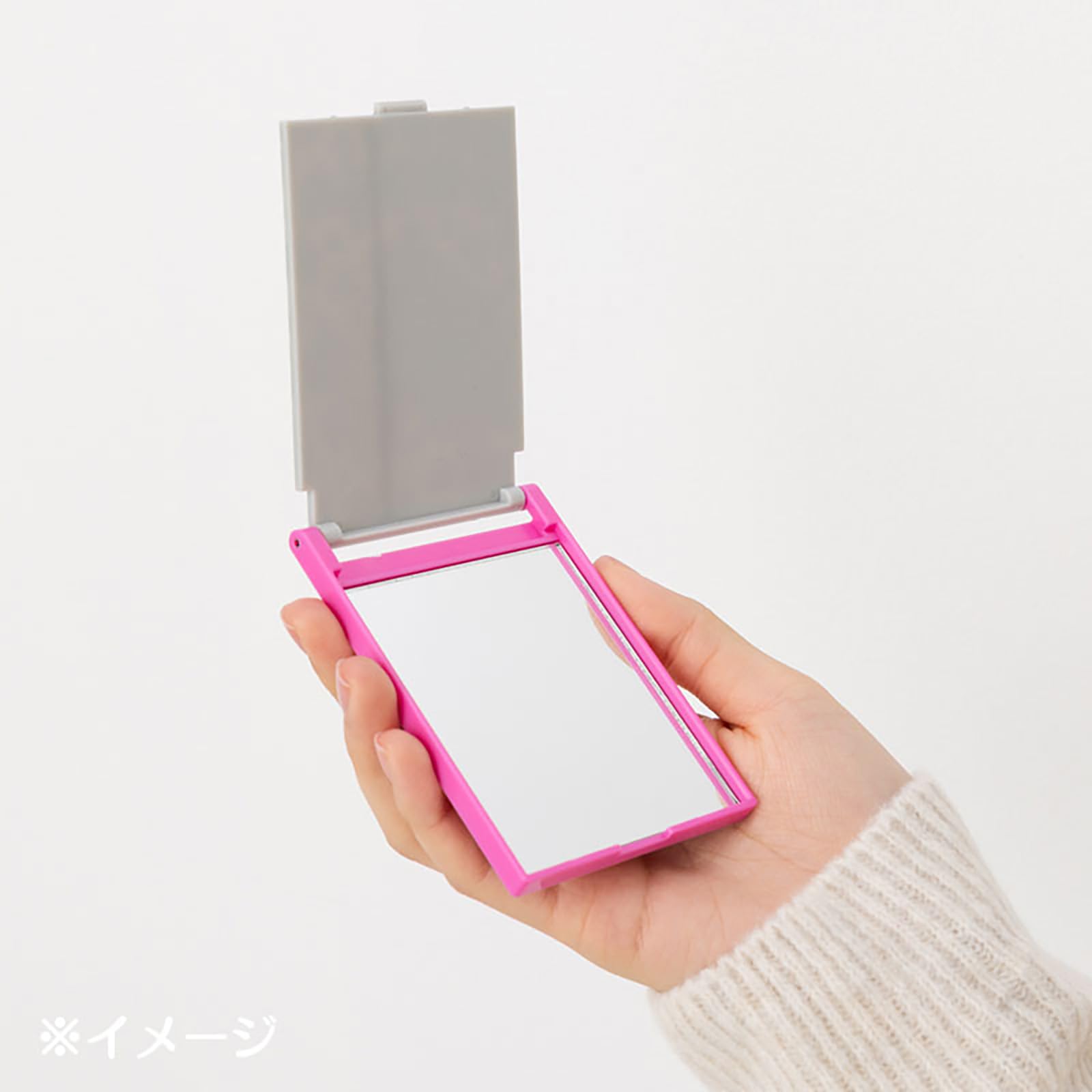 Sanrio Kuromi Monotone Animal Mirror ABS Glass Portable 072087