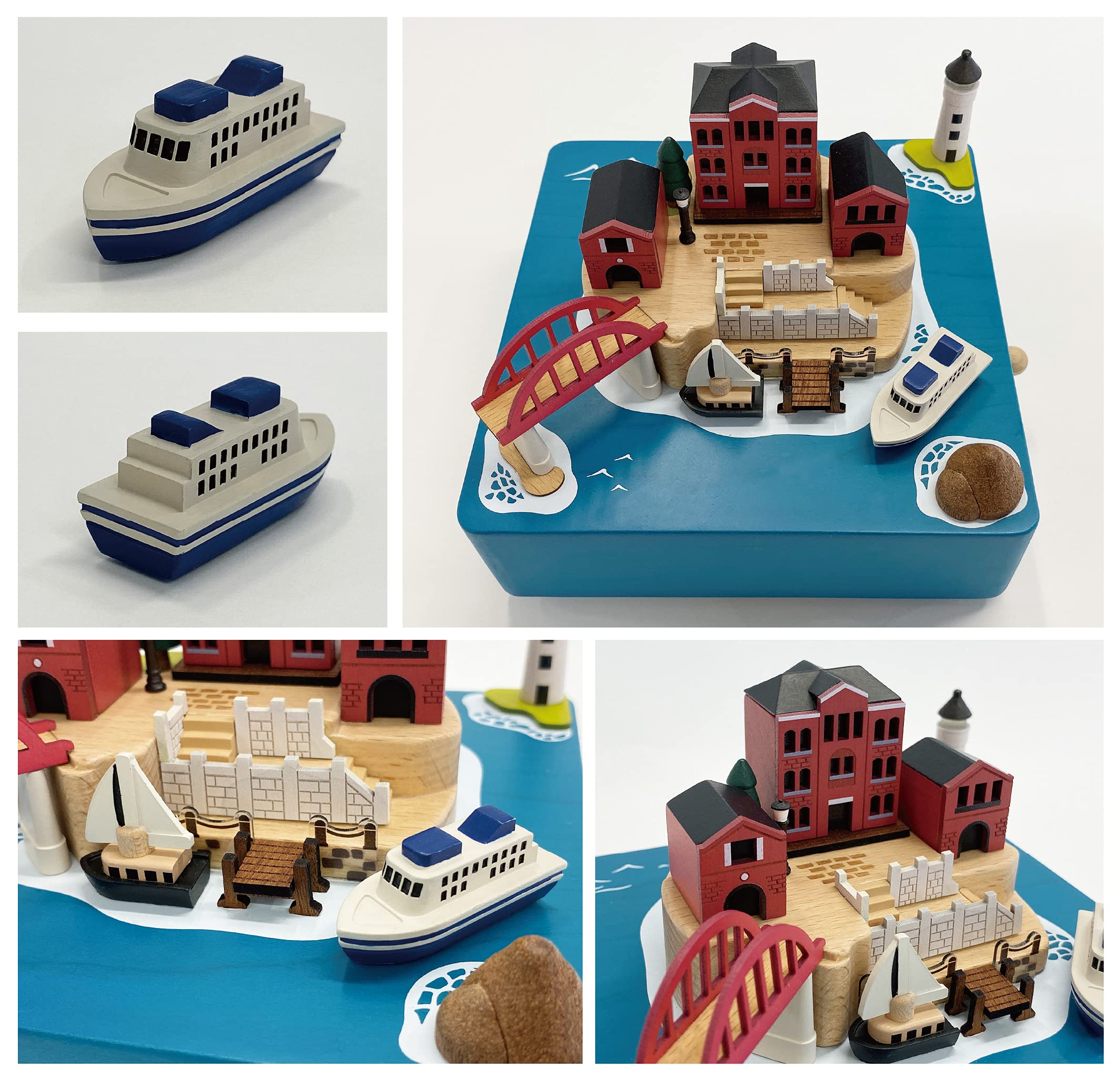 Sanrio Wooden Music Box Ship H9125 720551- Japan Figure Store - #1 Bring To You The Best Japanese Goods