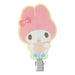 Sanrio My Melody Pastel Checker Hair Clip 5.8 x 7.7 cm- Japan Figure Store - #1 Bring To You The Best Japanese Goods