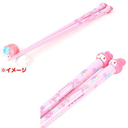 Sanrio My Melody Chopsticks With Mascot - Perfect for Homemade Meals- Japan Figure Store - #1 Bring To You The Best Japanese Goods