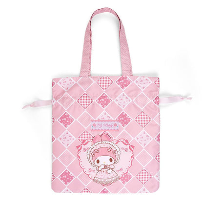 Sanrio My Melody Drawstring Tote Bag Momo Melody 824445 | Cute and Convenient- Japan Figure Store - #1 Bring To You The Best Japanese Goods