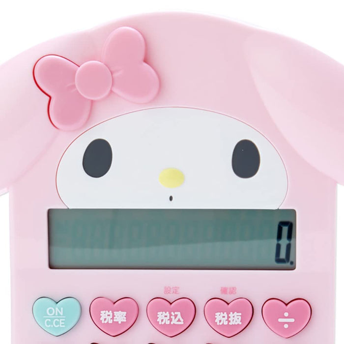 Sanrio My Melody Face-Shaped Key Calculator One Size Kawaii Gadget- Japan Figure Store - #1 Bring To You The Best Japanese Goods