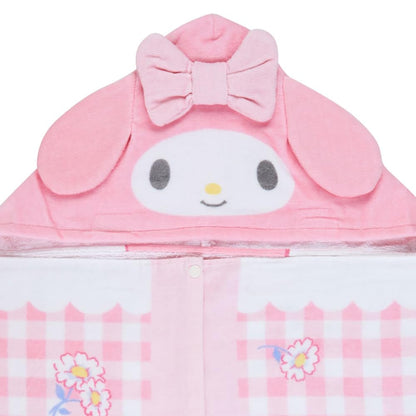 Sanrio My Melody Hooded Towel 75x120 cm - Cute Character Design for Kids- Japan Figure Store - #1 Bring To You The Best Japanese Goods