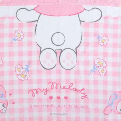 Sanrio My Melody Hooded Towel 75x120 cm - Cute Character Design for Kids- Japan Figure Store - #1 Bring To You The Best Japanese Goods