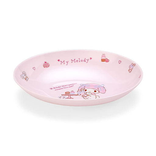 Sanrio My Melody Melamine Curry and Pasta Plate Durable Dishware 836524- Japan Figure Store - #1 Bring To You The Best Japanese Goods