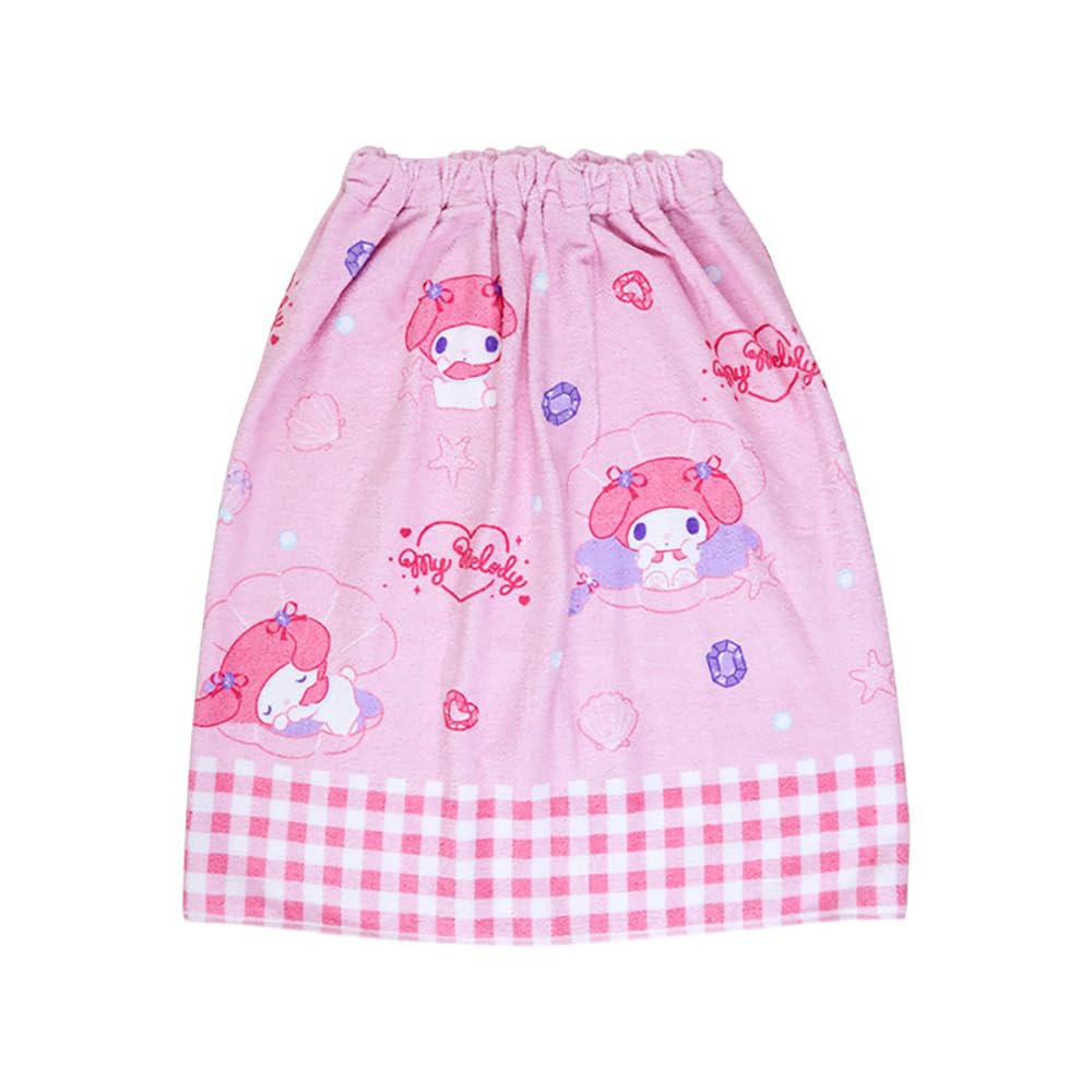 Sanrio My Melody Wrap Towel 60x110cm - Soft and Adorable Character Towel- Japan Figure Store - #1 Bring To You The Best Japanese Goods