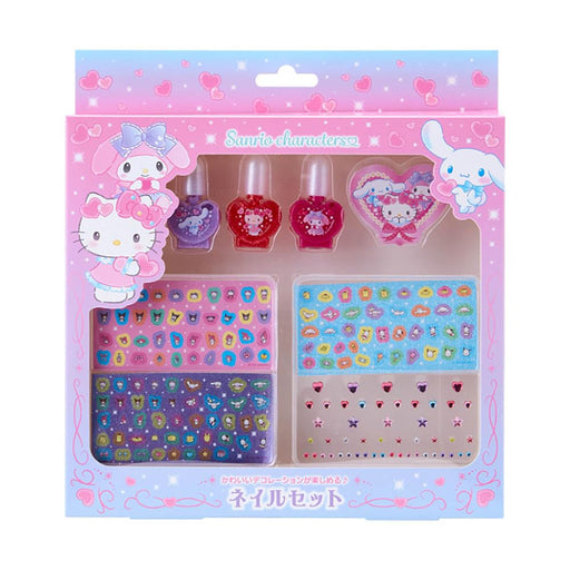 Sanrio Nail Set for Kids - Includes Favorite Sanrio Characters 844225- Japan Figure Store - #1 Bring To You The Best Japanese Goods