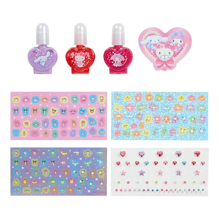 Sanrio Nail Set for Kids - Includes Favorite Sanrio Characters 844225- Japan Figure Store - #1 Bring To You The Best Japanese Goods