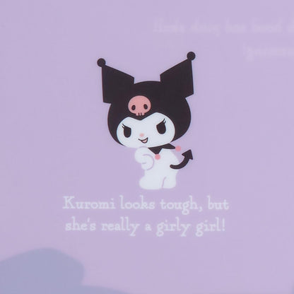 Sanrio Kuromi-Chan Character File 31x22 Cm 0.1 Cm Thickness 989975- Japan Figure Store - #1 Bring To You The Best Japanese Goods