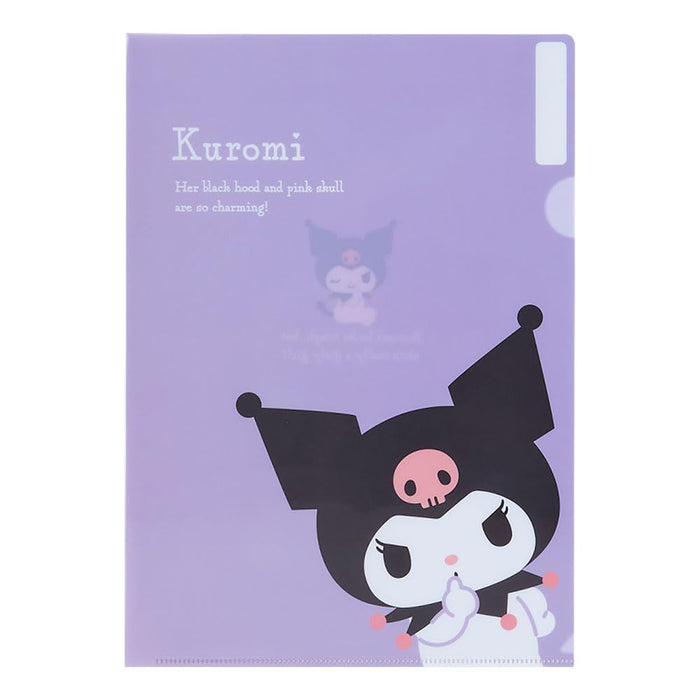 Sanrio Kuromi-Chan Character File 31x22 Cm 0.1 Cm Thickness 989975- Japan Figure Store - #1 Bring To You The Best Japanese Goods