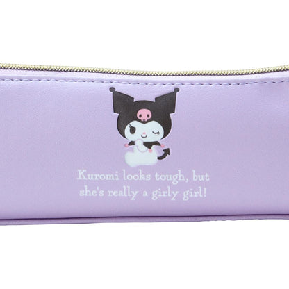 Sanrio Kuromi Slim Pen Case 5x19x4.5 cm - Cute Character Design- Japan Figure Store - #1 Bring To You The Best Japanese Goods