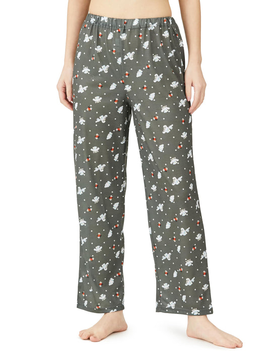 Sanrio Women's Charcoal Gray Long Sleeve Hangyodon Cinnamoroll Pajama Set- Japan Figure Store - #1 Bring To You The Best Japanese Goods