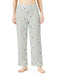 Sanrio Women's Gray Pajama Set Long Sleeve Hangyodon Cinnamoroll Roomwear- Japan Figure Store - #1 Bring To You The Best Japanese Goods
